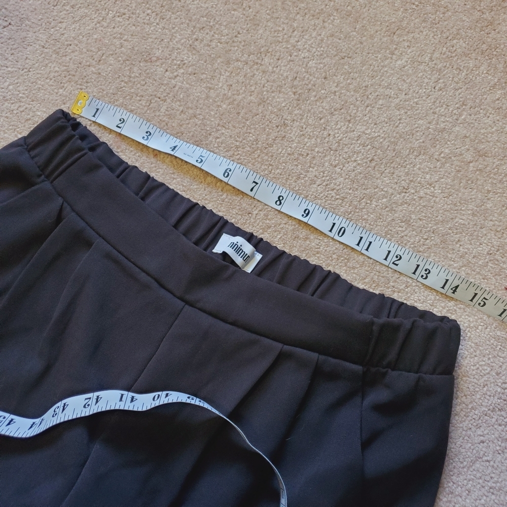 Minimum Denmark Sofja Black Tapered Trouser - image 4